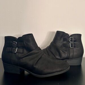 Black Ankle Boots Size 10